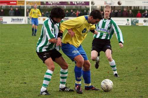 SC. Genemuiden - v.v. Nunspeet (Foto: Helmich Lubberts).
