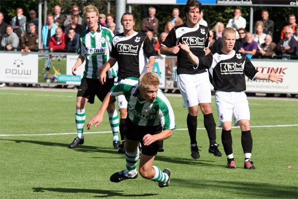 Sc. Genemuiden - VV Katwijk (Foto Helmich Lubberts).
