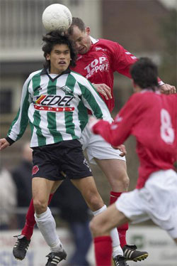 Rainier Resokario in actie (Copyrigt Marinus Wieten)