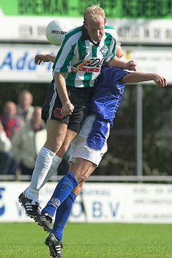 Herman Jansen komt heel hoog (Copyright Marinus Wieten)