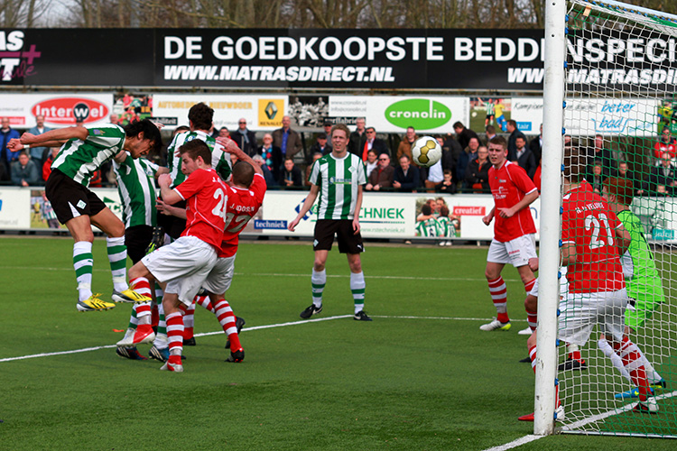 SC Genemuiden - AZSV (Foto Helmich Lubberts).