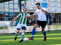 028 SVZW Genemuiden  26-09-2015: Voetbal: SVZW v SC Genemuiden: Wierden/Arjen Netjes (l) of Genemuiden, Rico Wolven (r) of SVZW/Hoofdklasse C