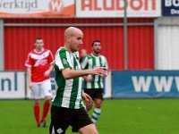 007 Harkemase Boys Genemuiden  07-11-2015: Voetbal: Harkemase Boys v SC Genemuiden: Harkema/Martijn Jansen of Genemuiden/Hoofdklasse C
