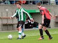 006 2016 Genemuiden Hardegarijp  06-02-2016: Voetbal: SC Genemuiden v Hardegarijp: Genemuiden/ Patrick Lip of Genemuiden/KNVB districtsbeker Noord