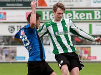 011 2016 Genemuiden ACV  20-02-2016: Voetbal: SC Genemuiden v ACV: Genemuiden/ Eduard de Jonge Roasa (l) of ACV, Job van Dalfsen (r) of Genemuiden /Hoofdklasse C zaterdagamateurs