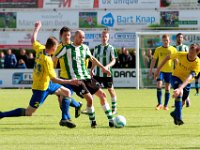 028 2016 Genemuiden Staphorst  23-04-2016: Voetbal: SC Genemuiden v Staphorst: Genemuiden/Genemuiden vs Staphorst/Hoofdklasse C zaterdagamateurvoetbal