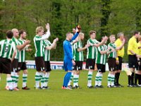 001 2016 Drachtster Boys Genemuiden  30-04-2016: Voetbal: Drachtster Boys v Genemuiden: Drachten / Drachtster Boys vs Genemuiden / Hoofdklasse C zaterdag amateurvoetbal