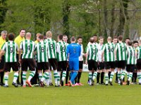 002 2016 Drachtster Boys Genemuiden  30-04-2016: Voetbal: Drachtster Boys v Genemuiden: Drachten / Drachtster Boys vs Genemuiden /  Hoofdklasse C zaterdag amateurvoetbal