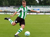 006 2016 Genemuiden ASVDronten  17-09-2016: Voetbal: SC Genemuiden v ASV Dronten: Genemuiden / Christian Riemens (l) of Genemuiden / Hoofdklasse B zaterdagamateurvoetbal /