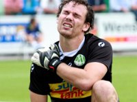 016 2016 Genemuiden ASVDronten  17-09-2016: Voetbal: SC Genemuiden v ASV Dronten: Genemuiden / Jovan tromp of ASV Dronten / Hoofdklasse B zaterdagamateurvoetbal /