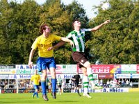 014 2016 Staphorst Genemuiden  24-09-2016: Voetbal: Staphorst v SC Genemuiden: Staphorst / Roelof de Jong (l) of Staphorst, Danny Menting (r) of Genemuiden / Zaterdagamatuervoetbal hoofdklasse B / : SC Genemuiden, VV Staphorst, Roelof de Jong, Danny Menting
