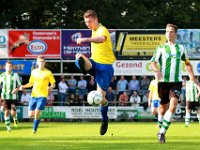 015 2016 Staphorst Genemuiden  24-09-2016: Voetbal: Staphorst v SC Genemuiden: Staphorst / Martin van t Ende (l) of Staphorst, Anne van der Kolk (r) of Genemuiden / Zaterdagamatuervoetbal hoofdklasse B / : SC Genemuiden, VV Staphorst, Martin van t Ende, Anne van der Kolk