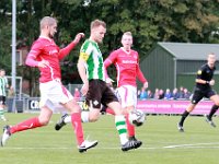 006 2016 DOVO Genemuiden  08-10-2016: Voetbal: Dovo v SC Genemuiden: Veenendaal / Adill Mahdadi (l) of DOVO, Jacco Riemens (m) of Genemuiden, Roy Bakkenes (r) of DOVO / : DOVO, SC Genemuiden, Adill Mahdadi, Jacco Riemens, Roy Bakkenes