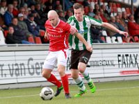 008 2016 DOVO Genemuiden  08-10-2016: Voetbal: Dovo v SC Genemuiden: Veenendaal / Nick Coster (l) of DOVO, Wouter van der Molen (r) of Genemuiden / : DOVO, SC Genemuiden, Nick Coster, Wouter van der Molen