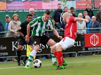 014 2016 DOVO Genemuiden  08-10-2016: Voetbal: Dovo v SC Genemuiden: Veenendaal / Wouter van der Molen (l) of Genemuiden, Nick Koster (r) of DOVO / : DOVO, SC Genemuiden, Wouter van der Molen, Nick Koster