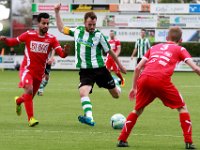 027 2016 Genemuiden Barneveld  05-11-2016: Voetbal: SC Genemuiden v SDVB: Genemuiden / Yassin Kurt (l) of SDV Barneveld, Jacco Riemens (r) of Genemuiden / : SC Genemuiden, SDVB, SDV Barneveld, Yassin Kurt, Jacco Riemens