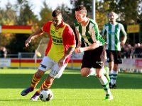 007 2016 CSV Apeldoorn Genemuiden  29-10-2016: Voetbal: CSV Apeldoorn v SC Genemuiden: Apeldoorn / Rob Diderik (l) of CSV Apeldoorn, Woter van der Meulen (r) of Genemuiden / : SC Genemuiden, CSV Apeldoorn, Hoofdklasse B zaterdagamateurvoetbal, Rob Diderik, Woter van der Molen