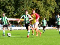 010 2016 CSV Apeldoorn Genemuiden  29-10-2016: Voetbal: CSV Apeldoorn v SC Genemuiden: Apeldoorn / Robert Boes (l), Dirk Muis (m) of Genemuiden, Richard van Schooten (r) of CSV Apeldoorn / : SC Genemuiden, CSV Apeldoorn, Hoofdklasse B zaterdagamateurvoetbal, Robert Boes, Dirk Muis, Richard van Schooten