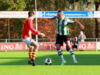 020 2016 CSV Apeldoorn Genemuiden  29-10-2016: Voetbal: CSV Apeldoorn v SC Genemuiden: Apeldoorn / Omar Kavak of Genemuiden / : SC Genemuiden, CSV Apeldoorn, Hoofdklasse B zaterdagamateurvoetbal, Omar Kavak