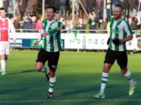 009 2017 Flevo Boys Genemuiden  21-01-2017: Voetbal: Flevo Boys v SC Genemuiden: Emmeloord/Anne van der Kolk (l), Omar Kavak (r) of Genemuiden/ : SC Genemuiden, Flevo Boys, Hoofdklasse B, Zaterdagamateurvoetbal, Anne van der Kolk, Omar Kavak