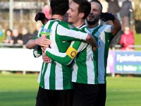 010 2017 Flevo Boys Genemuiden  21-01-2017: Voetbal: Flevo Boys v SC Genemuiden: Emmeloord/Anne van der Kolk (l), Omar Kavak (r) of Genemuiden/ : SC Genemuiden, Flevo Boys, Hoofdklasse B, Zaterdagamateurvoetbal, Anne van der Kolk, Omar Kavak