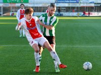 016 2017 Flevo Boys Genemuiden  21-01-2017: Voetbal: Flevo Boys v SC Genemuiden: Emmeloord/Lars Rudmer Klijnstra (l) of Flevo Boys, Omar Kavak (r) of Genemuiden/ : SC Genemuiden, Flevo Boys, Hoofdklasse B, Zaterdagamateurvoetbal, Lars Rudmer Klijnstra, Omar Kavak