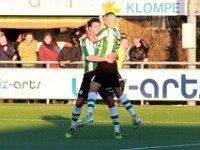 021 2017 Flevo Boys Genemuiden  21-01-2017: Voetbal: Flevo Boys v SC Genemuiden: Emmeloord/Danny Menting (l), Omar Kavak (r)/ : SC Genemuiden, Flevo Boys, Hoofdklasse B, Zaterdagamateurvoetbal, Danny menting, Omar Kavak