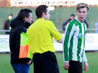 025 2017 Flevo Boys Genemuiden  21-01-2017: Voetbal: Flevo Boys v SC Genemuiden: Emmeloord/Trainer-Coach Jan van Raalte (l), Nick Buitink (r) of Genemuiden/ : SC Genemuiden, Flevo Boys, Hoofdklasse B, Zaterdagamateurvoetbal, Jan van Raalte, Nick Buitink