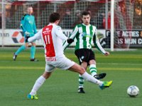 028 2017 Flevo Boys Genemuiden  21-01-2017: Voetbal: Flevo Boys v SC Genemuiden: Emmeloord/Erik Rotman of Genemuiden/ : SC Genemuiden, Flevo Boys, Hoofdklasse B, Zaterdagamateurvoetbal, Erik Rotman