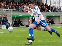 010 2017 Genemuiden Urk  04-02-2017: Voetbal: SC Genemuiden v Urk: GenemuidenAnne van der Kolk (l) of Genemuiden, Klaas Kramer (r) of Urk/ : SC Genemuiden, SV Urk, Hoofdklasse B, Zaterdagamateurvoetbal, Anne van der Kolk, Klaas Kramer