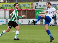 020 2017 Genemuiden Urk  04-02-2017: Voetbal: SC Genemuiden v Urk: Genemuiden/Anne van der Kolk (l) of Genemuiden, Gert Jan Nagel (r) of Urk/ : SC Genemuiden, SV Urk, Hoofdklasse B, Zaterdagamateurvoetbal, Anne van der Kolk, Gert Jan Nagel