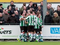 033 2017 Genemuiden Urk  04-02-2017: Voetbal: SC Genemuiden v Urk: Genemuiden/Team of Genemuiden/ : SC Genemuiden, SV Urk, Hoofdklasse B, Zaterdagamateurvoetbal