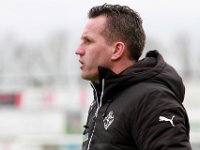 036 2017 Genemuiden Urk  04-02-2017: Voetbal: SC Genemuiden v Urk: Genemuiden/Trainer-Coach Jan van Raalte of Genemuiden/ : SC Genemuiden, SV Urk, Hoofdklasse B, Zaterdagamateurvoetbal, Jan van Raalte