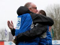 047 2017 Genemuiden Urk  04-02-2017: Voetbal: SC Genemuiden v Urk: Genemuiden/Trainer-Coach Lucas Hoekman of Urk/ : SC Genemuiden, SV Urk, Hoofdklasse B, Zaterdagamateurvoetbal, Lucas Hoekman