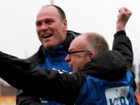 048 2017 Genemuiden Urk  04-02-2017: Voetbal: SC Genemuiden v Urk: Genemuiden/Trainer-Coach Lucas Hoekman of Urk/ : SC Genemuiden, SV Urk, Hoofdklasse B, Zaterdagamateurvoetbal, Lucas Hoekman