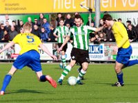 007 2017 Genemuiden Staphorst  18-02-2017: Voetbal: SC Genemuiden v Staphorst: Genemuiden/Jacco Riemens (m) of Genemuiden/ : SC Genemuiden, v.v.Staphorst, Hoofdklasse B, Zaterdagamateurvoetbal, Jacco Riemens