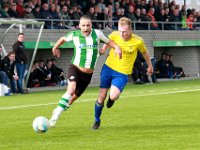 010 2017 Genemuiden Staphorst  18-02-2017: Voetbal: SC Genemuiden v Staphorst: Genemuiden/Omar Kavak (l) of Genemuiden, Lars Heuvelman (r) of Staphorst/ : SC Genemuiden, v.v.Staphorst, Hoofdklasse B, Zaterdagamateurvoetbal, Omar Kavak Kavak, Lars Heuvelman