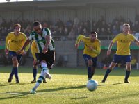 041 2017 Genemuiden Staphorst  18-02-2017: Voetbal: SC Genemuiden v Staphorst: Genemuiden/Omar Kavak of Genemuiden/ : SC Genemuiden, v.v.Staphorst, Hoofdklasse B, Zaterdagamateurvoetbal, Omar Kavak