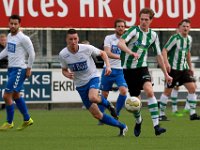 006 2017 Barneveld Genemuiden  11-03-2017: Voetbal: SDV Barneveld v SC Genemuiden: Barneveld/Geert van de Veen (l) of Barneveld, Job van Dalfsen (r) of Genemuiden/ : SC Genemuiden, SDV Barneveld, Hoofdklasse B, Zaterdagamateurvoetbal, Geert van de Veen, Job van Dalfsen