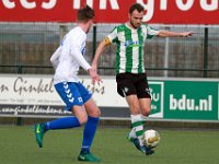 033 2017 Barneveld Genemuiden  11-03-2017: Voetbal: SDV Barneveld v SC Genemuiden: Barneveld/Jacco riemens of Genemuiden/ : SC Genemuiden, SDV Barneveld, Hoofdklasse B, Zaterdagamateurvoetbal, Jacco Riemens