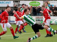 009 2017 Genemuiden DOVO  18-03-2017: Voetbal: SC Genemuiden v DOVO: Genemuiden/Jacco Riemens of Genemuiden : SC Genemuiden, DOVO Veenendaal, Zaterdag amateurvoetbal, Jacco Riemens