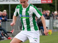 009 2017 Sparta Nijkerk Genemuiden  08-04-2017: Voetbal: Sparta Nijkerk v SC Genemuiden: Nijkerk/Christian riemens of Genemuiden/ : SC genemuiden, Sparta Nijkerk, Zaterdagamateurvoetbal, Hoofdklasse B, Christian Riemens