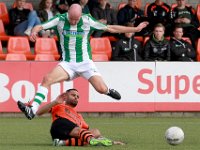 022 2017 Sparta Nijkerk Genemuiden  08-04-2017: Voetbal: Sparta Nijkerk v SC Genemuiden: Nijkerk/Martijn Jansen of Genemuiden, Sefanja Davids of Nijkerk/ : SC genemuiden, Sparta Nijkerk, Zaterdagamateurvoetbal, Hoofdklasse B, Martijn Jansen, Sefanja Davids