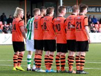 024 2017 Sparta Nijkerk Genemuiden  08-04-2017: Voetbal: Sparta Nijkerk v SC Genemuiden: Nijkerk/Team of Nijkerk/ : SC genemuiden, Sparta Nijkerk, Zaterdagamateurvoetbal, Hoofdklasse B