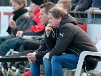 029 2017 Sparta Nijkerk Genemuiden  08-04-2017: Voetbal: Sparta Nijkerk v SC Genemuiden: Nijkerk/Trainer-Coach Jan van raalte (l), Ass. trainer-Coach Marc Hegeman 9r) of Genemuiden/ : SC genemuiden, Sparta Nijkerk, Zaterdagamateurvoetbal, Hoofdklasse B, Jan van Raalte, Marc Hegeman