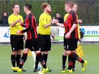 002 2017 Genemuiden WVV Winschoten  12-04-2017: Voetbal: SC Genemuiden v WVV Winschoten: Genemuiden / Kwartfinale KNVB beker district Noord / : SC genemuiden, WVV Winschoten, Districtsbeker, KNVB