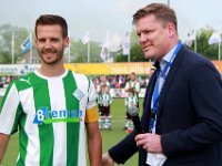 009 2017 Genemuiden Staphorst  20-05-2017: Voetbal: SC Genemuiden v Staphorst: Genemuiden/Anne van der kolk (l) of Genemuiden/ : v.v. Staphorst, SC Genemuiden, Finale: Districtsbeker Noord, Anne van der Kolk, Harco Kolk