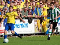 030 2017 Genemuiden Staphorst  20-05-2017: Voetbal: SC Genemuiden v Staphorst: Genemuiden/Jeroen van de Meer (l) of Staphorst, Dirk Muis (r) of Genemuiden/ : v.v. Staphorst, SC Genemuiden, Finale: Districtsbeker Noord:Jeroen van de Meer, Dirk Muis