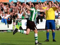 033 2017 Genemuiden Staphorst  20-05-2017: Voetbal: SC Genemuiden v Staphorst: Genemuiden/Frank kuurman (l) of Genemuiden, Remon Kroes (r) of Staphorst/ : v.v. Staphorst, SC Genemuiden, Finale: Districtsbeker Noord: Frank Kuurman, Remon Kroes
