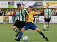 044 2017 Genemuiden Staphorst  20-05-2017: Voetbal: SC Genemuiden v Staphorst: Genemuiden/Jacco Riemens (l) of Genemuiden, Mark Schra (r) of Staphorst/ : v.v. Staphorst, SC Genemuiden, Finale: Districtsbeker Noord: Jacco Riemens, Frank van der Burg